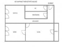Eladó panellakás, Bátonyterenyén 16.8 M Ft, 2 szobás