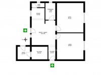 Eladó családi ház, Tégláson 75 M Ft, 2 szobás