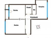 Eladó panellakás, Szombathelyen 44.9 M Ft, 2 szobás