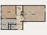 Eladó panellakás, Érden 58.8 M Ft, 2 szobás
