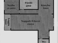 Eladó téglalakás, Debrecenben 59.9 M Ft, 2 szobás