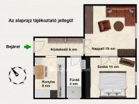 Eladó téglalakás, XIX. kerületben 75 M Ft, 2 szobás