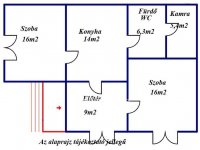 Eladó családi ház, Abasáron 25 M Ft, 2 szobás