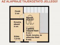 Eladó téglalakás, IX. kerületben 44.9 M Ft, 1 szobás