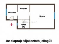 Eladó téglalakás, XIX. kerületben 39.9 M Ft, 1 szobás