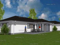 Eladó ikerház, Taksonyon 109.9 M Ft, 5 szobás