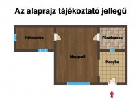 Eladó téglalakás, VII. kerületben 49 M Ft, 2 szobás