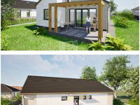 Eladó ikerház, Kiskunlacházán 73.99 M Ft, 4 szobás