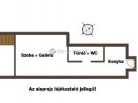 Eladó téglalakás, VIII. kerületben 32 M Ft, 1 szobás
