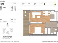 Eladó téglalakás, XI. kerületben 82.85 M Ft, 2 szobás