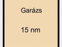 Eladó garázs, Hódmezővásárhelyen 8.5 M Ft