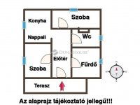 Eladó családi ház, XX. kerületben 65 M Ft, 3 szobás