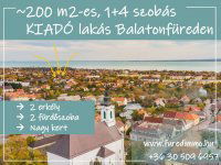 Kiadó családi ház, albérlet, Balatonfüreden 350 E Ft / hó