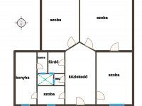 Eladó téglalakás