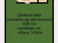 Eladó telek, Szegeden 24.99 M Ft, 1 szobás / költözzbe.hu