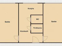 Eladó panellakás, III. kerületben 61.9 M Ft, 2 szobás