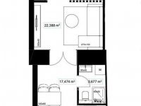 Eladó téglalakás, VI. kerületben 79.2 M Ft, 1 szobás