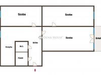 Eladó panellakás, Pécsett 49.9 M Ft, 3 szobás