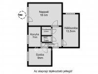 Eladó panellakás, XXII. kerületben 75 M Ft, 2+1 szobás