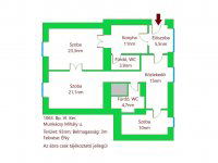 Eladó téglalakás, VI. kerületben, Munkácsy Mihály utcában