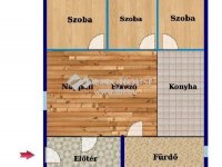Eladó családi ház, Kisbéren 26 M Ft, 1 szobás