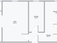 Eladó téglalakás, Ózdon 6.8 M Ft, 1+2 szobás