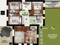 Eladó sorház, Pátkán 84.9 M Ft, 5 szobás / költözzbe.hu