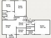 Eladó panellakás, XIX. kerületben 84.9 M Ft, 4 szobás