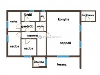 Eladó ikerház, Bicskén 89.9 M Ft, 4 szobás