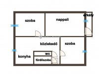Eladó panellakás, Szegeden 66.49 M Ft, 3 szobás