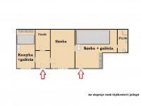 Eladó téglalakás, VII. kerületben 88 M Ft, 2 szobás