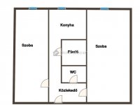 Eladó panellakás, Pécsett 54.9 M Ft, 2 szobás