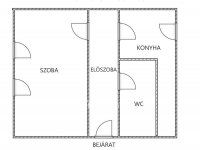 Eladó téglalakás, Salgótarjánban 17.9 M Ft, 3 szobás