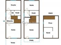 Eladó ikerház, XVIII. kerületben 93 M Ft, 4 szobás