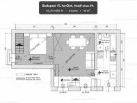 Eladó téglalakás, VI. kerületben, Aradi utcában 65 M Ft