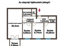 Eladó téglalakás, Pécsváradon 72 M Ft, 4 szobás
