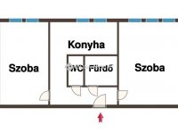 Eladó panellakás, Kecskeméten 44.9 M Ft, 2 szobás