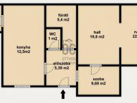 Eladó téglalakás, XXIII. kerületben 66.9 M Ft, 2 szobás