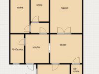 Eladó téglalakás