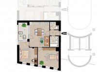 Eladó téglalakás, XVIII. kerületben, Üllői úton 85.536 M Ft