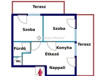 Eladó téglalakás, Pécsett 74 M Ft, 3 szobás