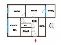 Eladó panellakás, Kecskeméten 53 M Ft, 2 szobás