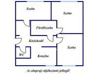 Eladó téglalakás