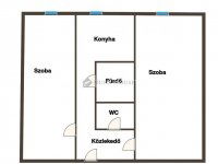 Eladó panellakás, Pécsett 54.9 M Ft, 2 szobás