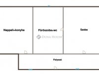 Eladó családi ház, Pilisen 19.5 M Ft, 2 szobás