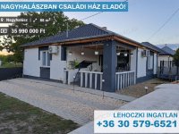 Eladó családi ház, Nagyhalászban 35.99 M Ft, 3 szobás