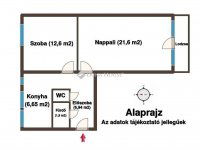 Eladó panellakás, Pécsett 40.49 M Ft, 2 szobás