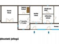 Eladó családi ház, Zsámbokon 35 M Ft, 2 szobás