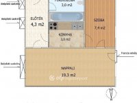 Eladó téglalakás, IX. kerületben 54.9 M Ft, 1+1 szobás