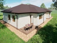 Eladó ikerház, Nyírpazonyon 76 M Ft, 4 szobás